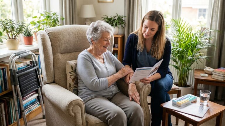 Alta hospitalar: como manter a saúde do idoso em casa?