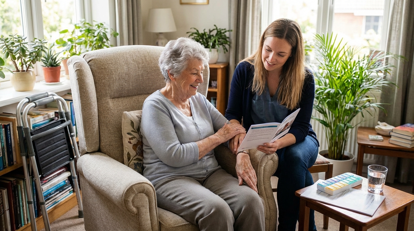 Alta hospitalar: como manter a saúde do idoso em casa?