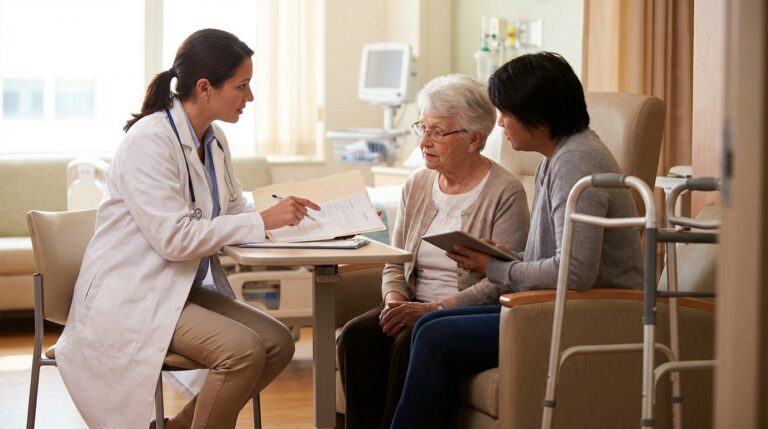 Alta hospitalar: conversando com o idoso sobre cuidados