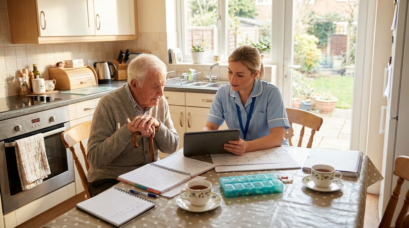 Avaliação prática: rotina do idoso no ambiente familiar