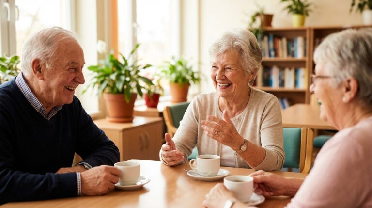 Benefícios da socialização para idosos que vivem sozinhos