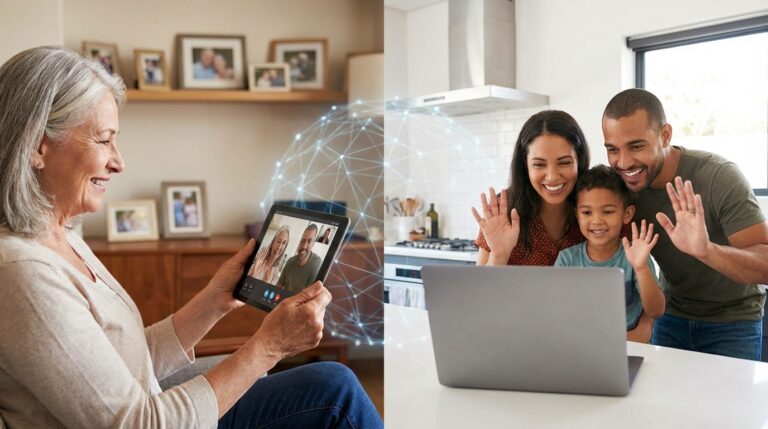 Como a família pode apoiar o idoso à distância?