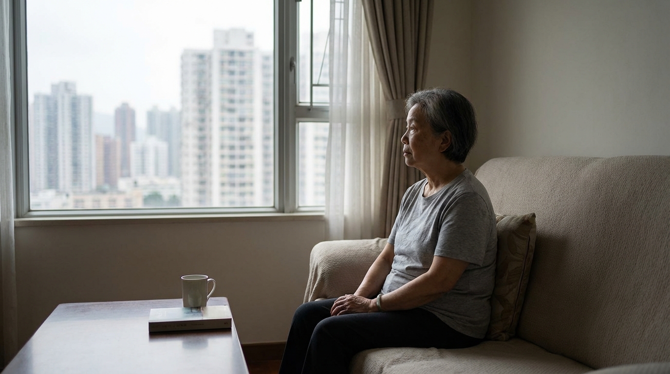 Como a solidão do idoso em apartamento afeta a saúde