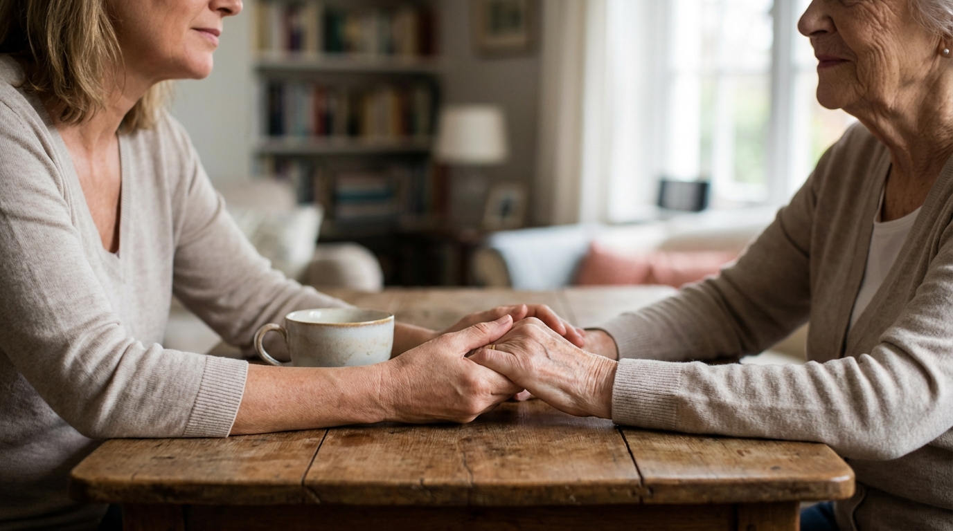 Como abordar a conversa sobre cuidados com sua mãe