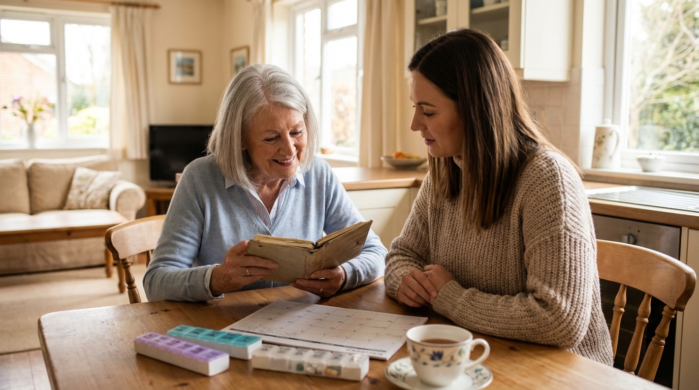 Como abordar a mudança de rotina com o idoso