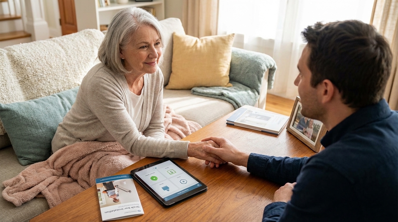 Como abordar a questão da segurança com o idoso?