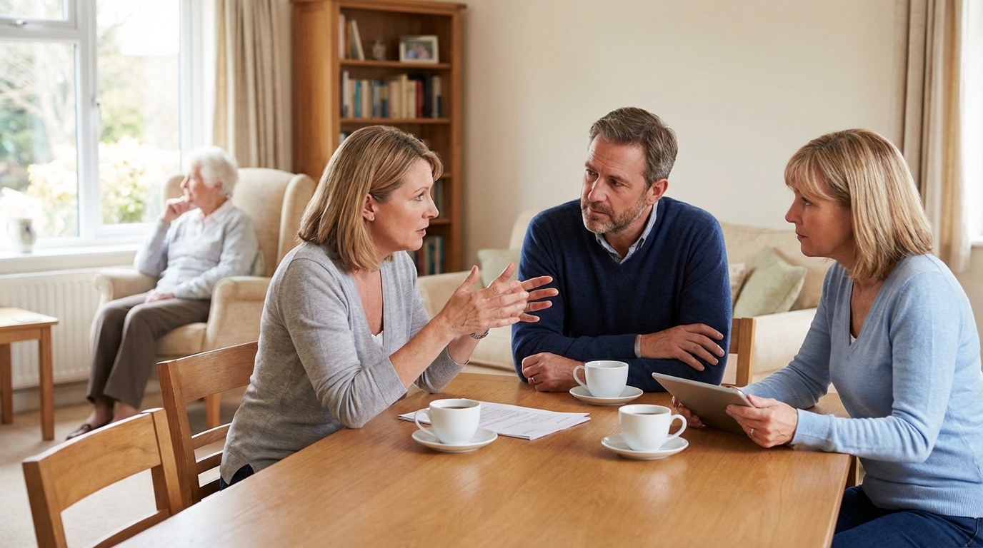 Como abordar irmãos sobre o cuidado com o idoso?