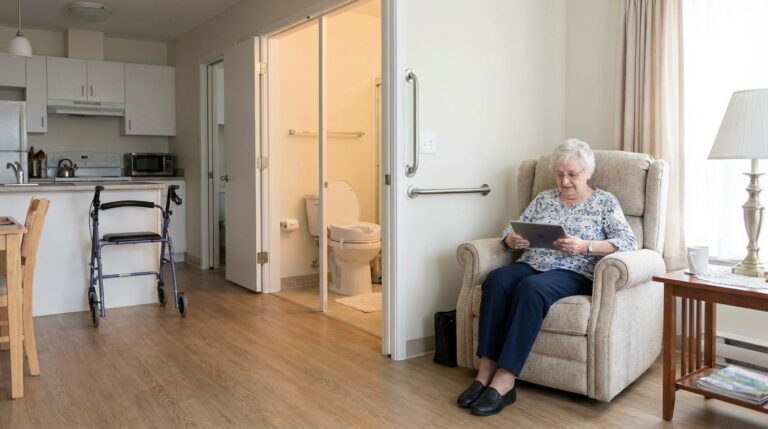 Como adaptar a rotina do apartamento para um idoso seguro?