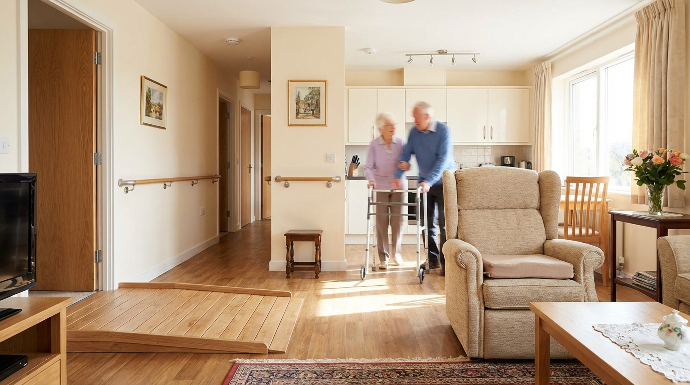 Como adaptar o apartamento para o idoso após alta?