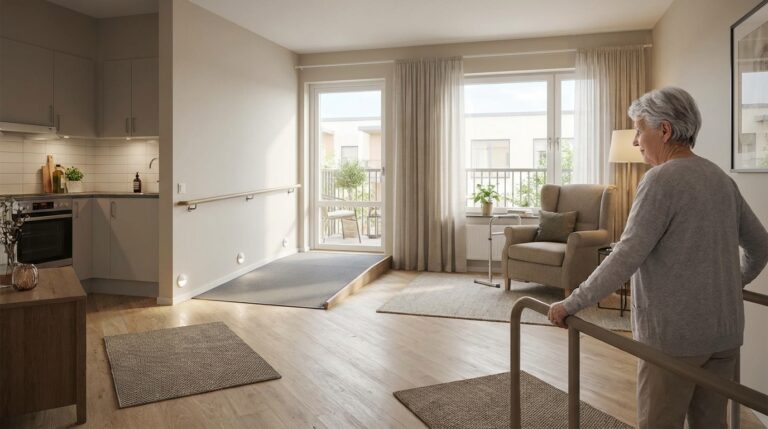 Como adaptar um apartamento para um idoso com segurança