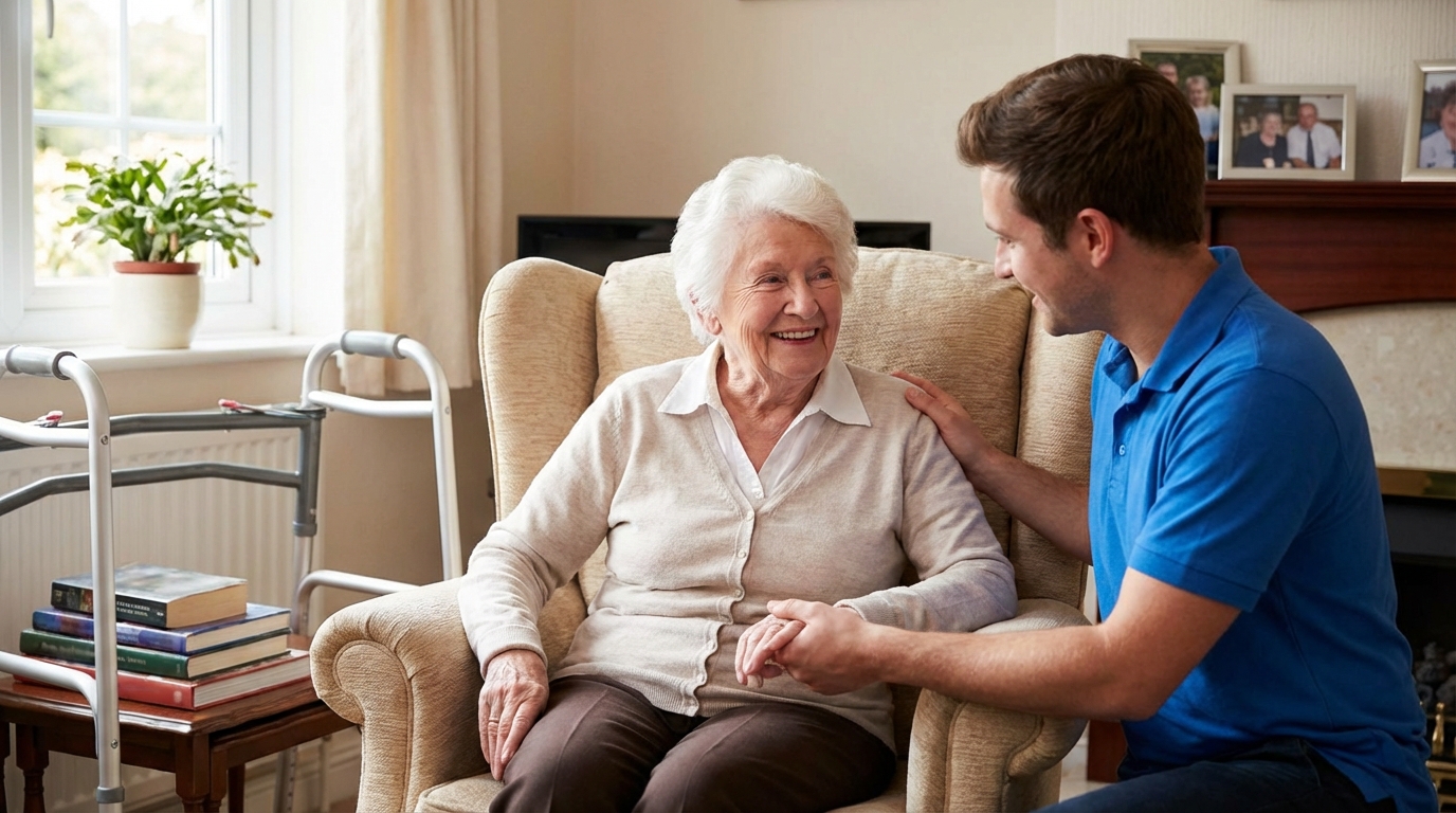 Como ajudar o idoso a se adaptar ao retorno ao lar?