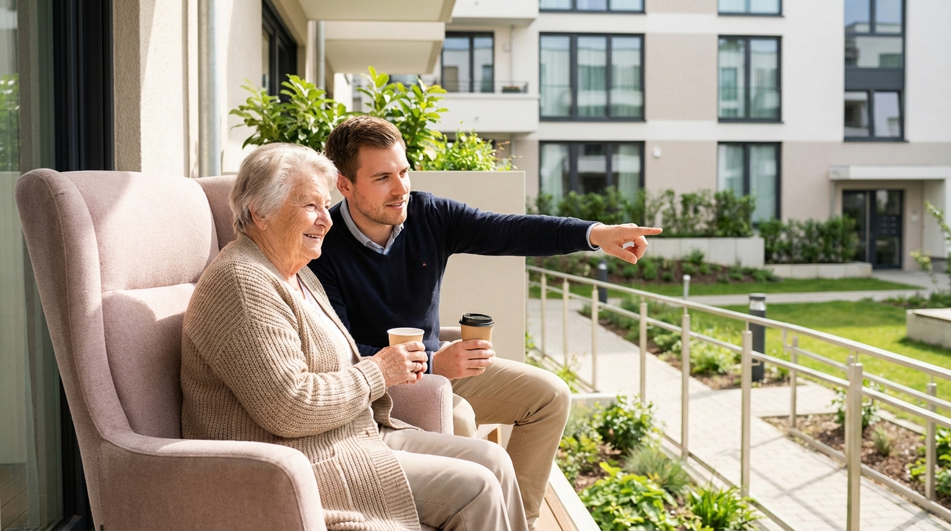 Como ajudar o idoso a se sentir confortável no prédio