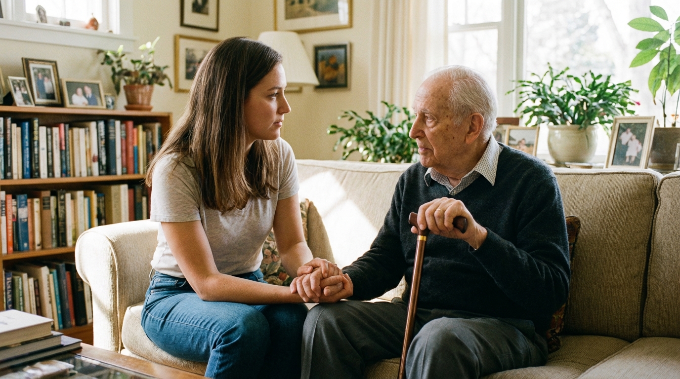 Como conversar com o idoso sobre riscos de morar só?