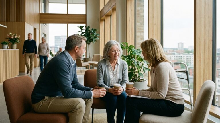 Como conversar sobre cuidados com o idoso no prédio