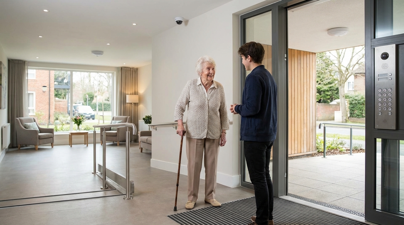 Como criar uma rotina segura para o idoso no prédio?