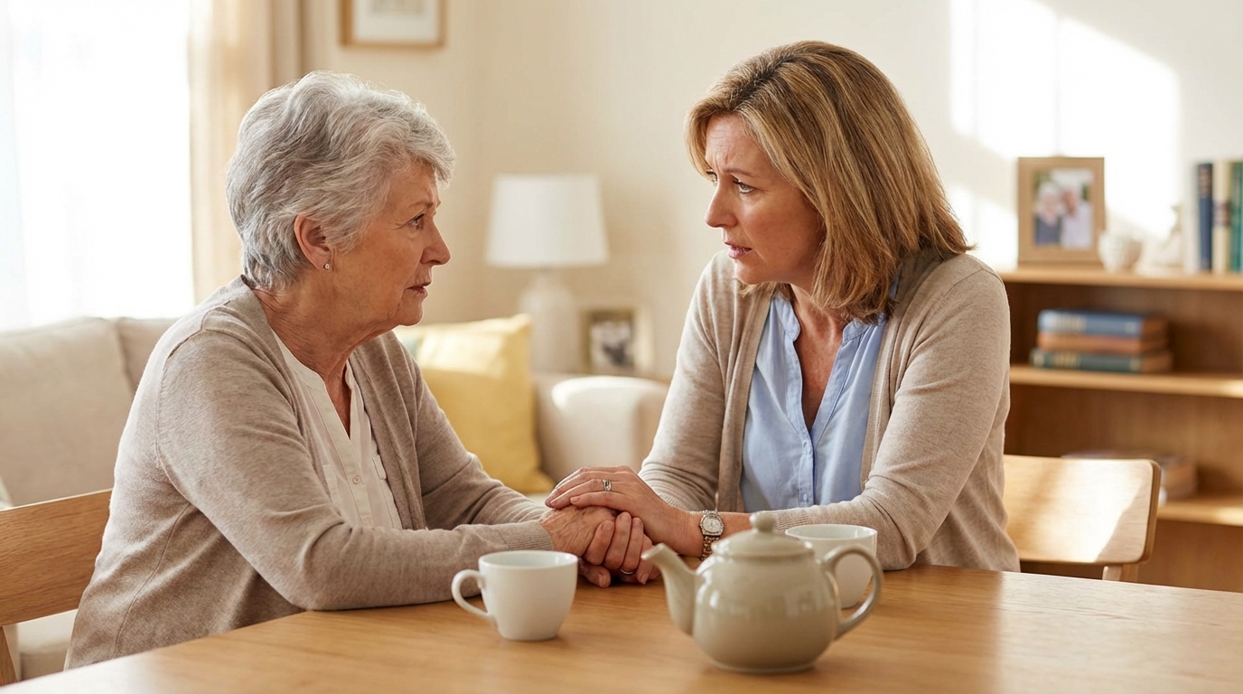 Como discutir a necessidade de cuidados com o idoso