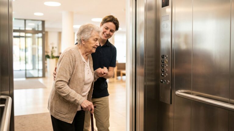 Como garantir a segurança do idoso em elevadores?