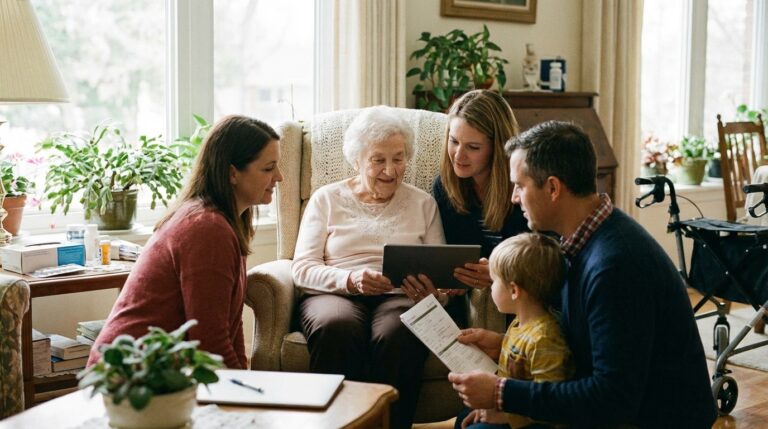 Como garantir o bem‑estar do idoso após a alta: guia prático para famílias