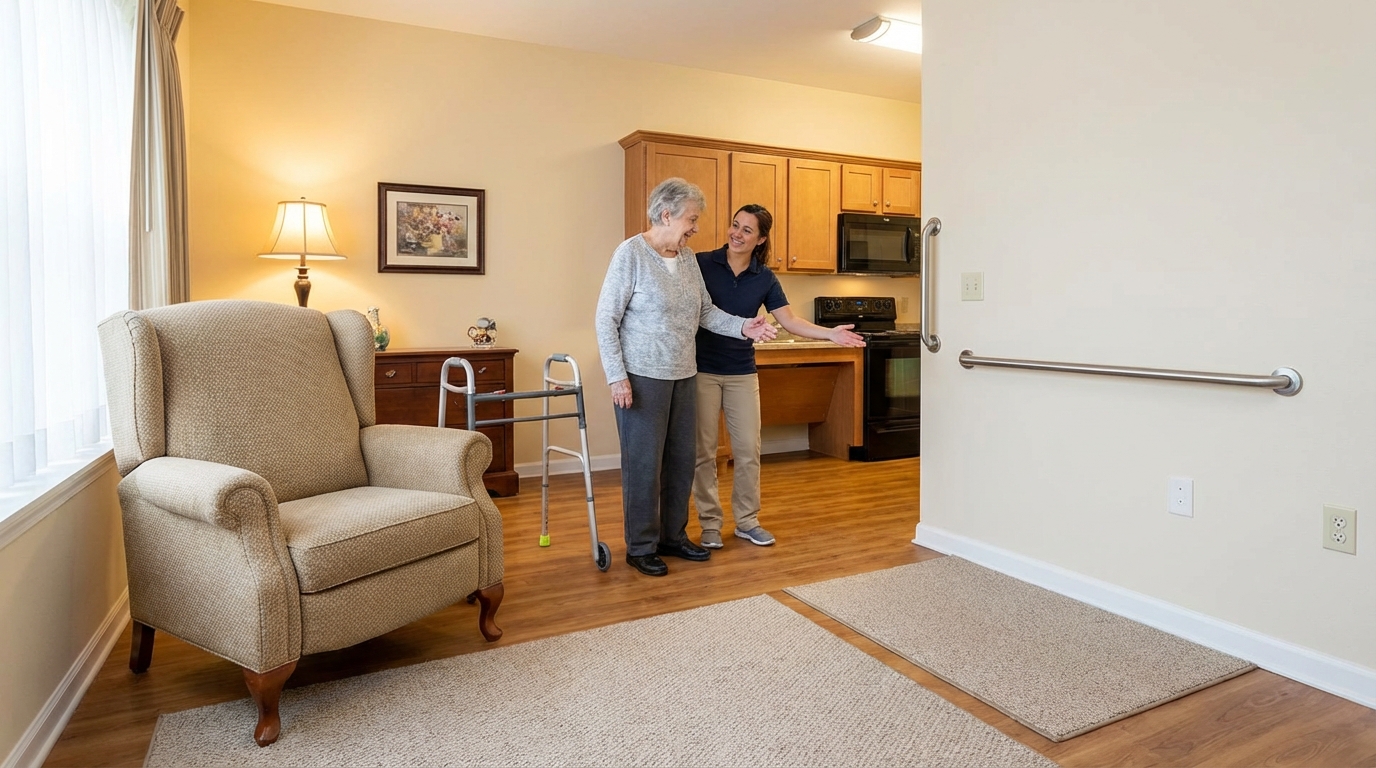 Como garantir que o ambiente é adequado para seu idoso