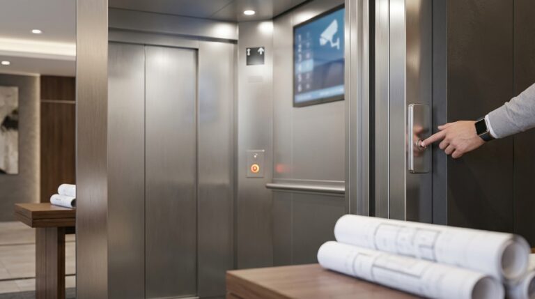 Como garantir segurança no elevador do prédio?