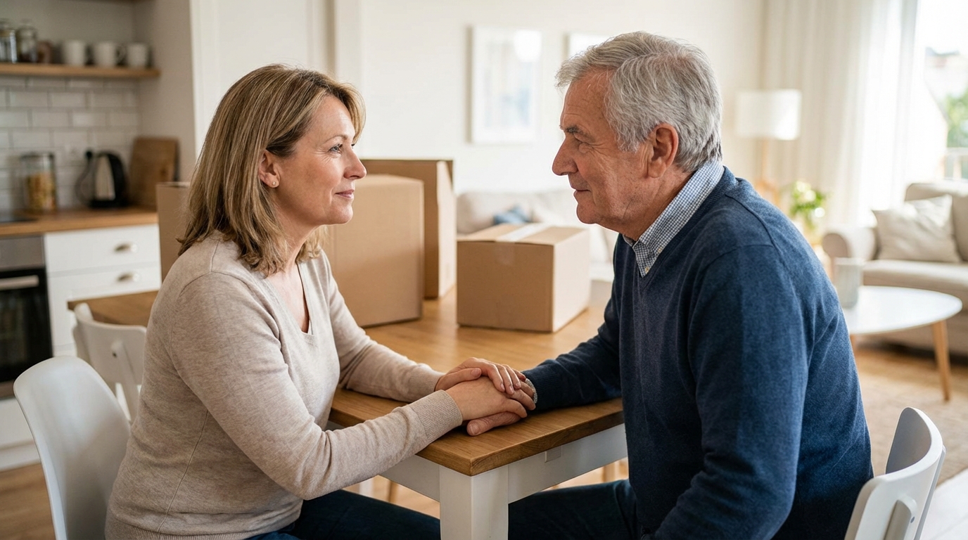Como iniciar a conversa sobre mudança para idosos