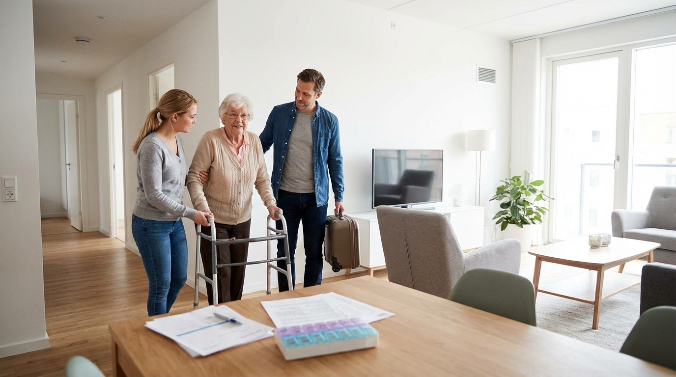 Como lidar com a alta hospitalar do idoso no apartamento?