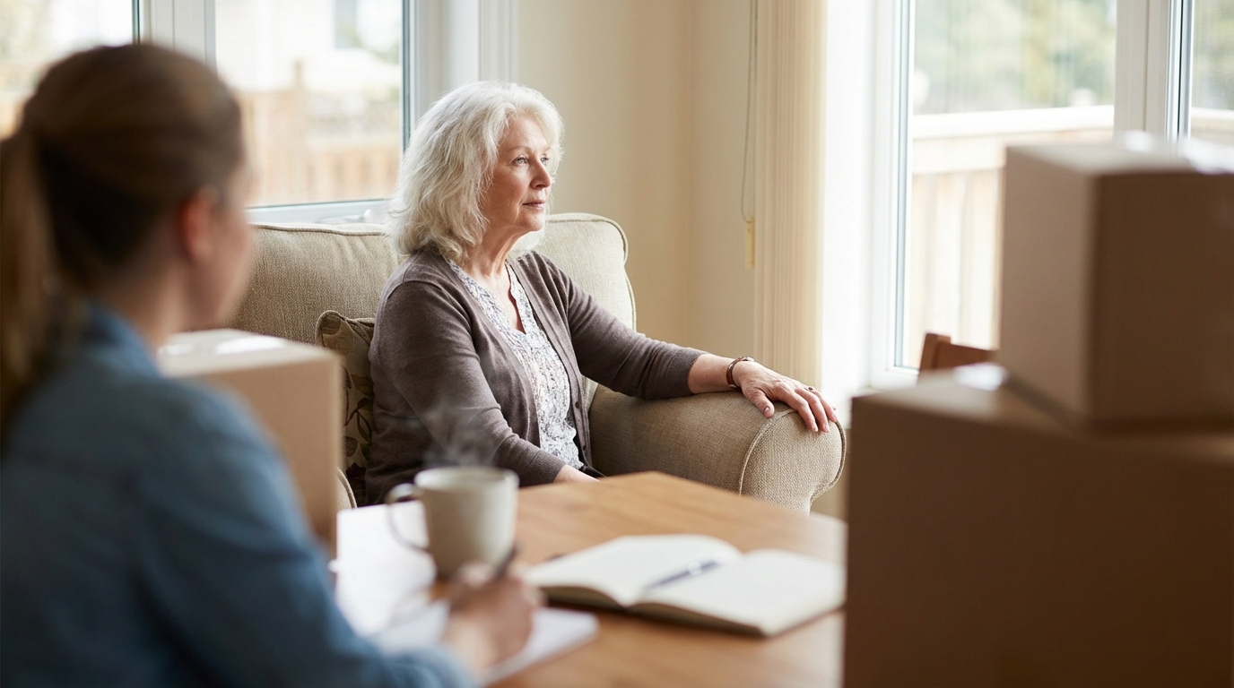 Como lidar com a culpa ao pensar em mudar seu ente querido