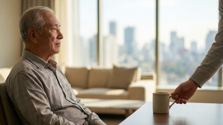 Como lidar com a solidão do meu pai no apartamento?