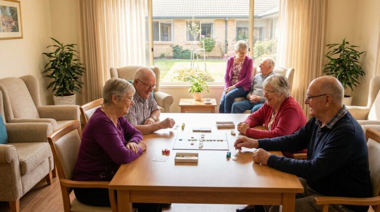 Como promover a interação do idoso em áreas comuns