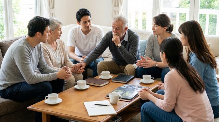 Conversando com a família sobre o futuro do idoso