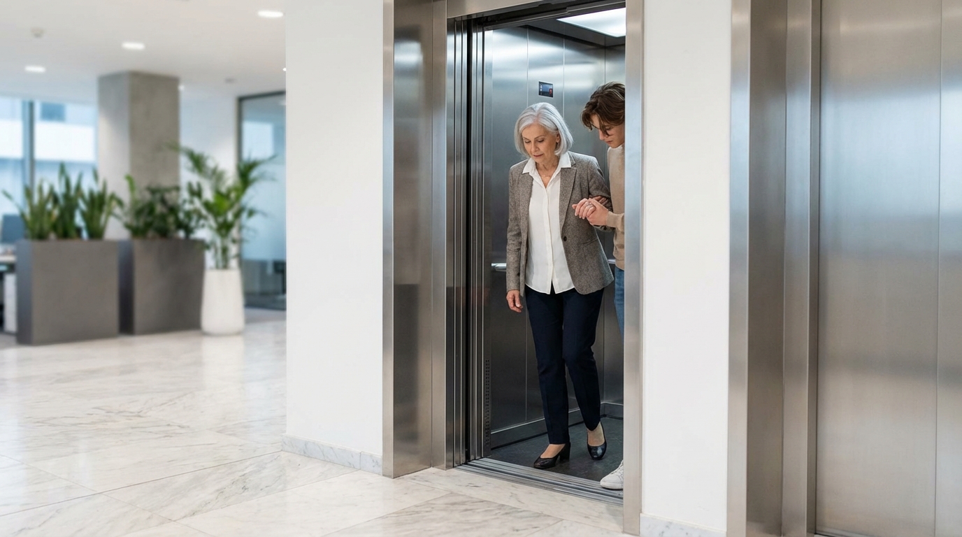 Cuidado com idosos em elevadores: dicas essenciais