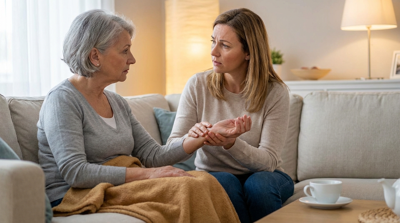 Cuidados imediatos: o que observar na saúde da minha mãe