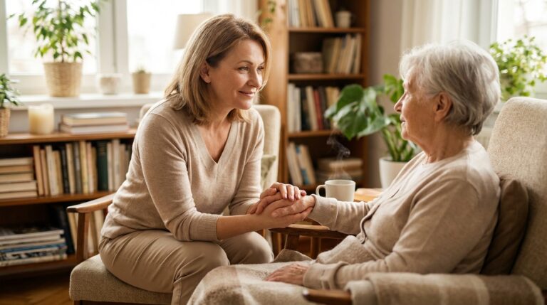 Cuidar da minha mãe sozinha: como não me sobrecarregar?