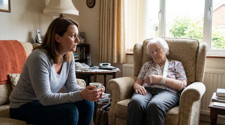 Cuidar da minha mãe sozinha: é seguro continuar assim?