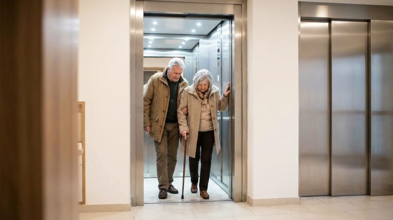Elevadores e idosos: como evitar acidentes na rotina