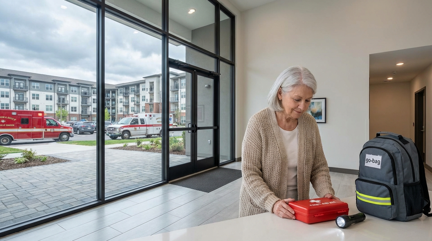Emergências em condomínios: idosos estão preparados?
