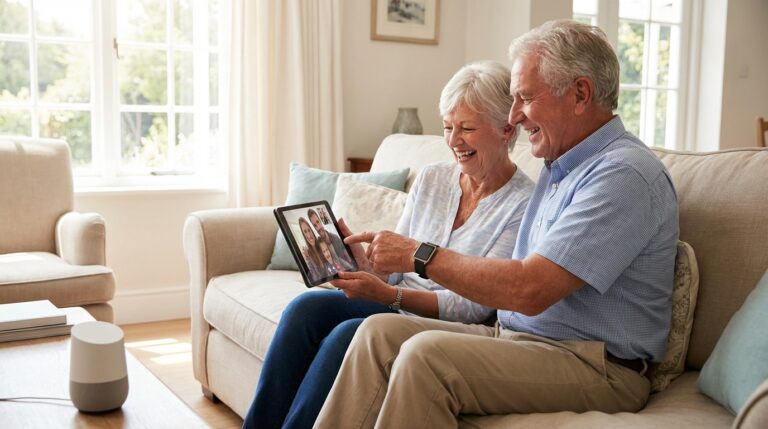 Idosos e tecnologia: recurso para segurança e conexão