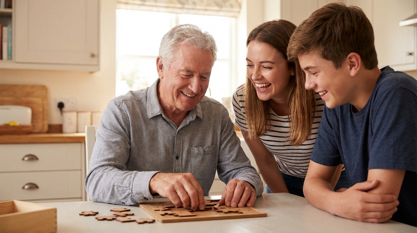 Importância do apoio familiar ao idoso independente