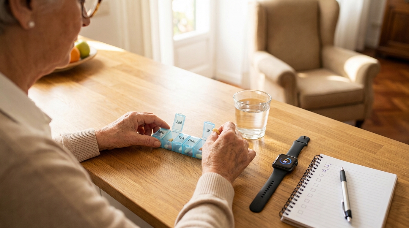 Medicação da minha mãe: como evitar esquecimentos?