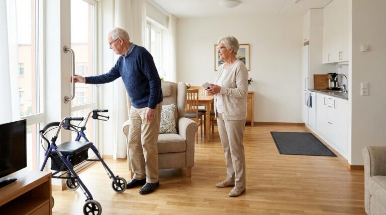 Medidas práticas para segurança de idosos em apartamentos