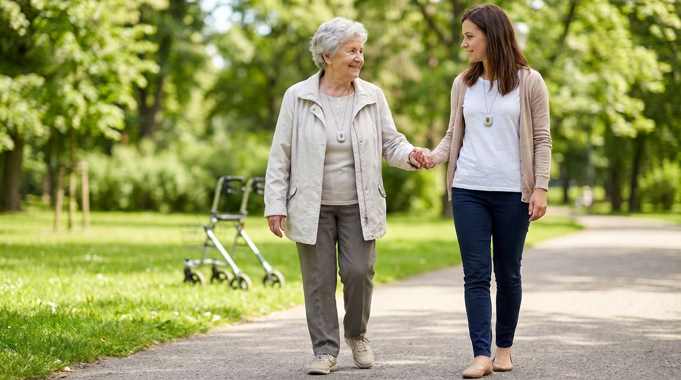 Minha mãe idosa e ativa: como manter a segurança?