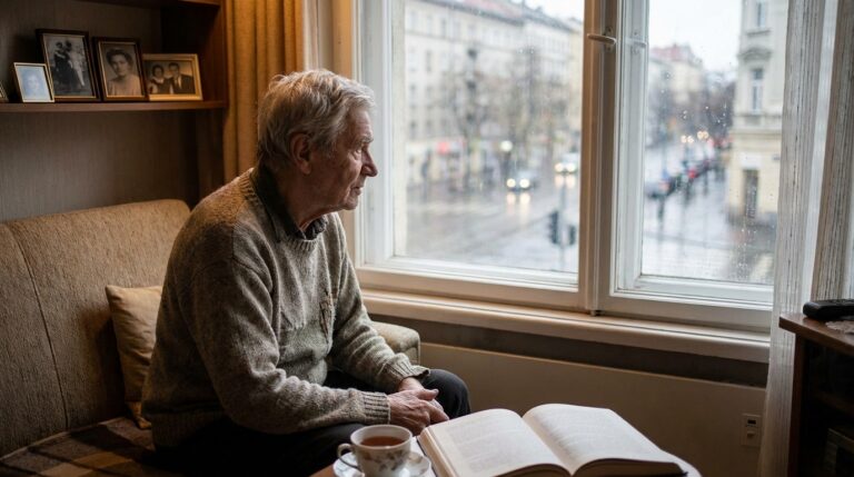 O desafio de morar sozinho na terceira idade.