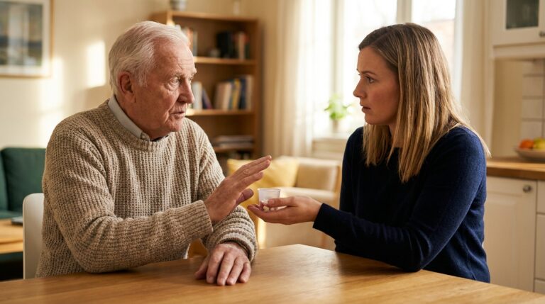 O que fazer quando o idoso se recusa a tomar medicação?