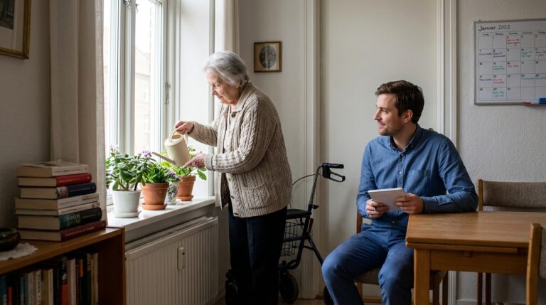 O que observar na rotina de idosos em apartamentos