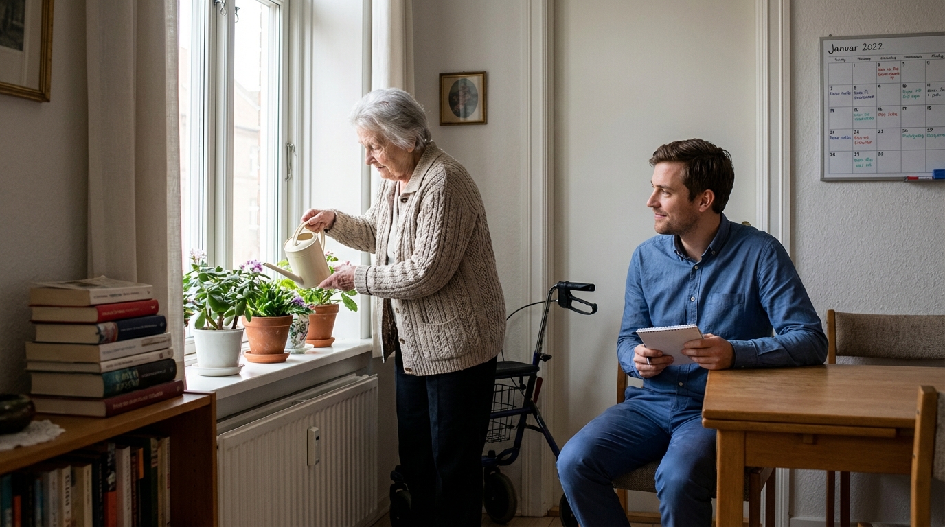 O que observar na rotina de idosos em apartamentos