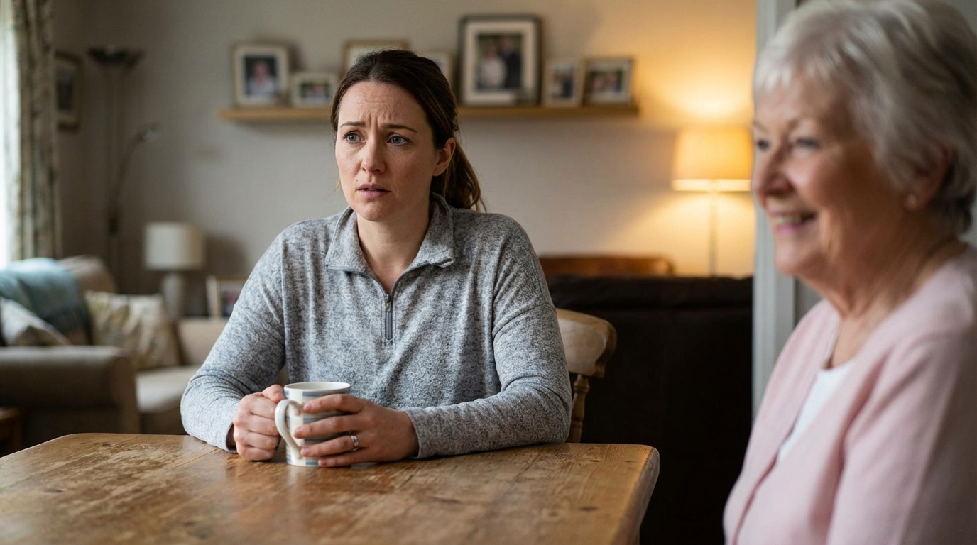 Perguntas para a família: estou cuidando da minha mãe sozinha