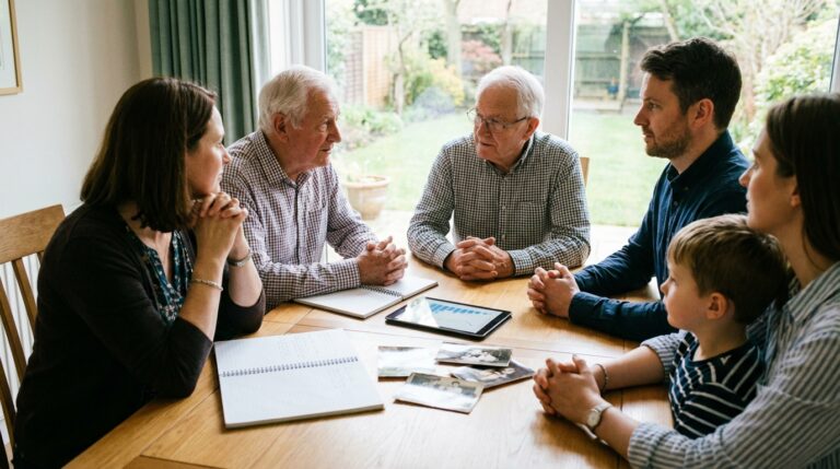 Perguntas para guiar a família na decisão de cuidados