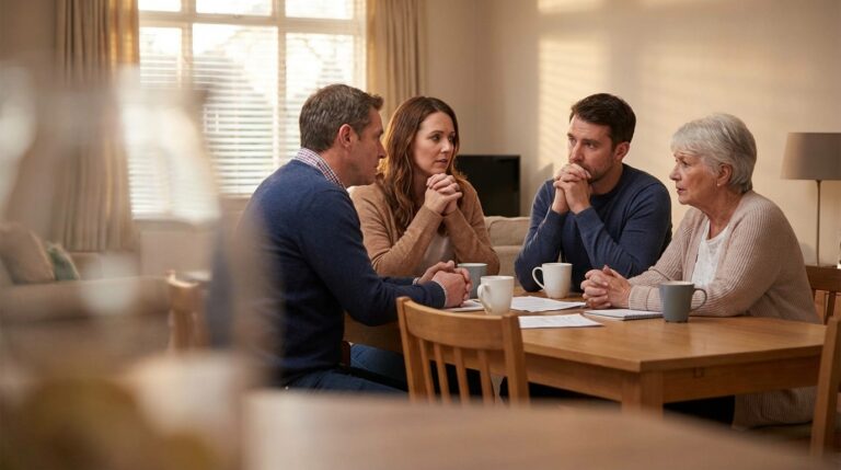 Preciso de apoio: conversando sobre minha mãe com a família