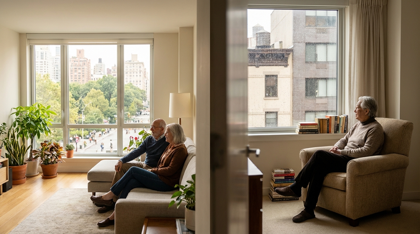 Prós e contras de viver em apartamento na terceira idade