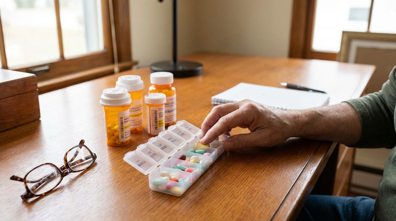 Quando a medicação do seu pai vira preocupação